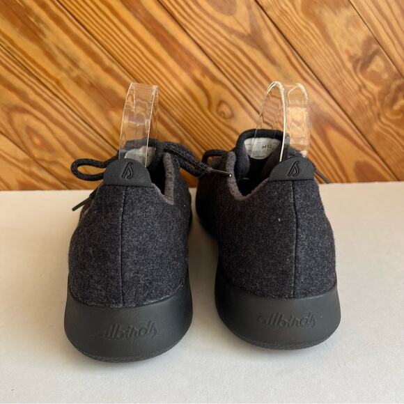 Allbirds Men's The Wool Runner Sneakers in Natural Black - Picture 4 of 8